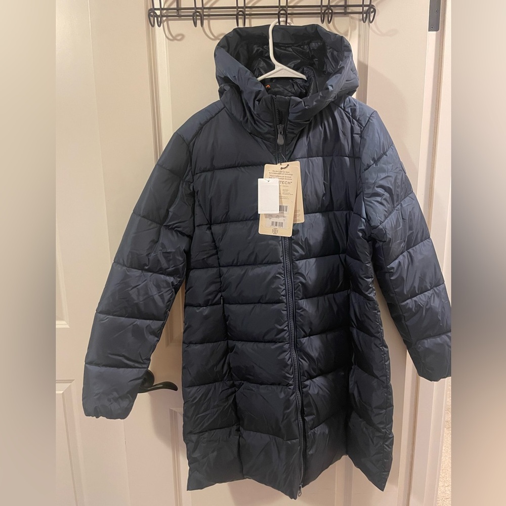 SAVE THE DUCK Plumtech Navy Jacket